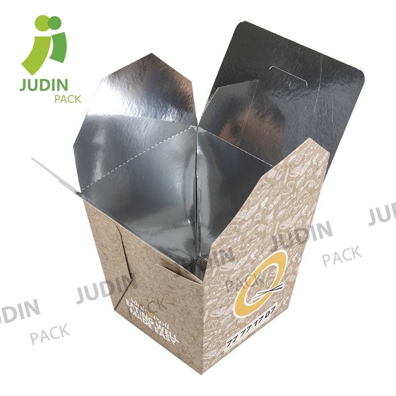 Food Grade Chinese Noodle Box with Customized Logo