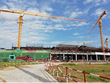 Мечтайки за пояса, един път, Yugou Group участва в изграждането на новия национален стадион на Камбоджа
