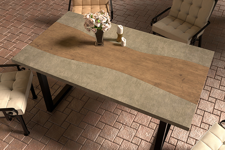бетонна маса за хранене
