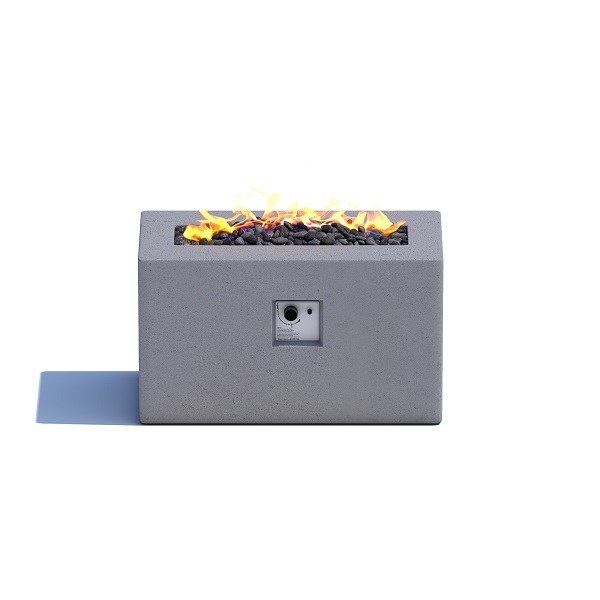 Personalizzazione dell'OEM del modello di vendita calda del produttore di pozzi per il fuoco a gas naturale quadrato all'aperto