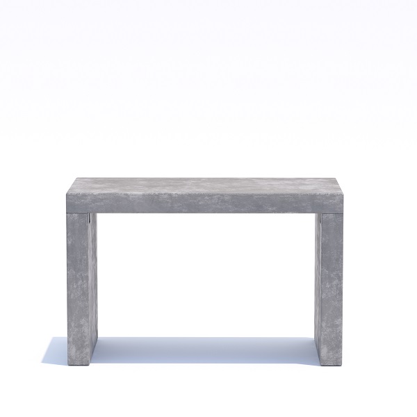 Pilkas stačiakampis betoninis stalas OEM / ODM gera kaina greitas pristatymas priimti mažos partijos pritaikymą