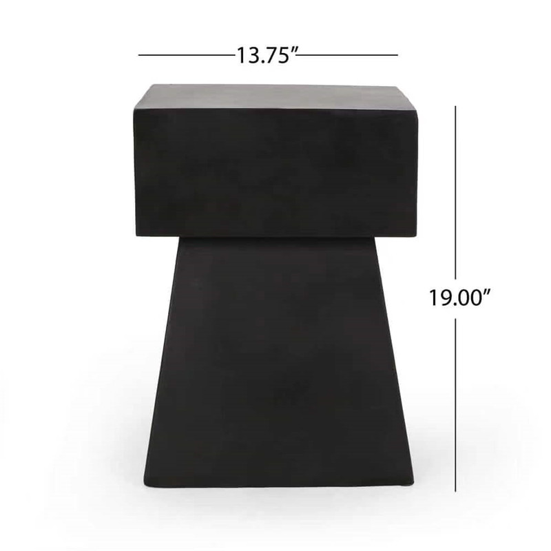 Istaknuti dizajn kvadratni stolni betonski bočni sto
