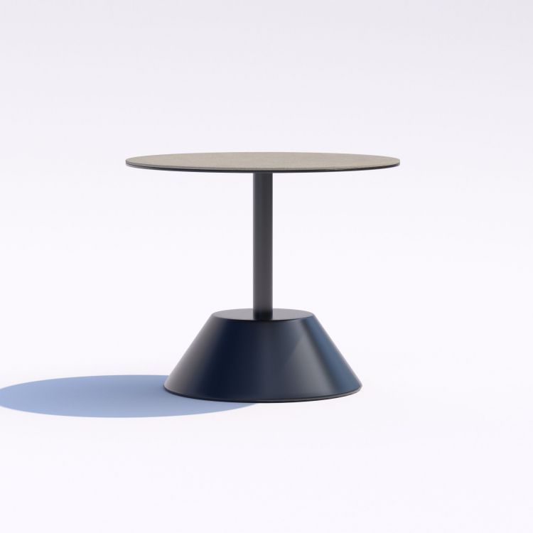 Naujausias modernus paprasto stiliaus pilkas betoninis kavos staliukas