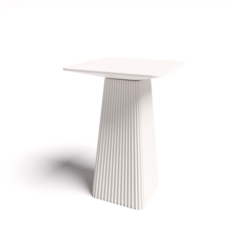 lauko sodo baldai betoninis šoninis staliukas