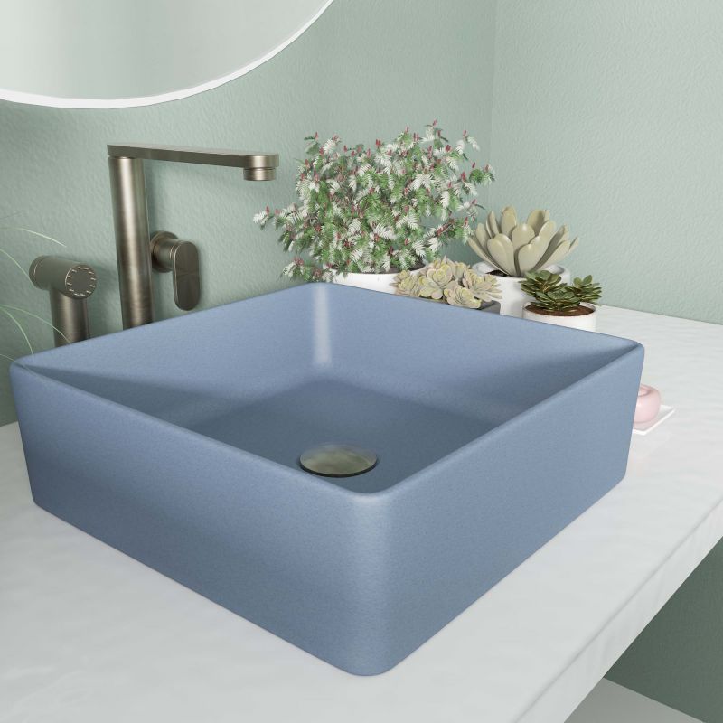 Australian best selling square color concrete basin