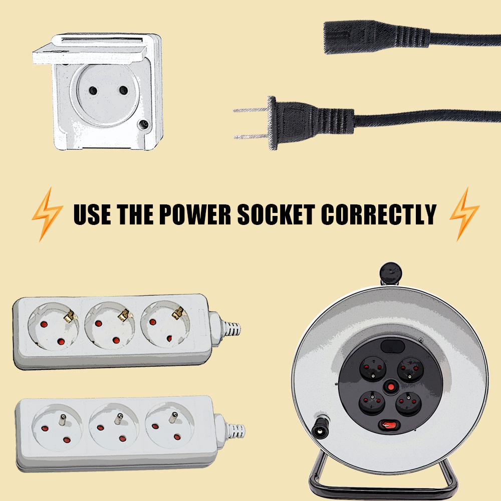 Use And Storage The Power Socket Properly