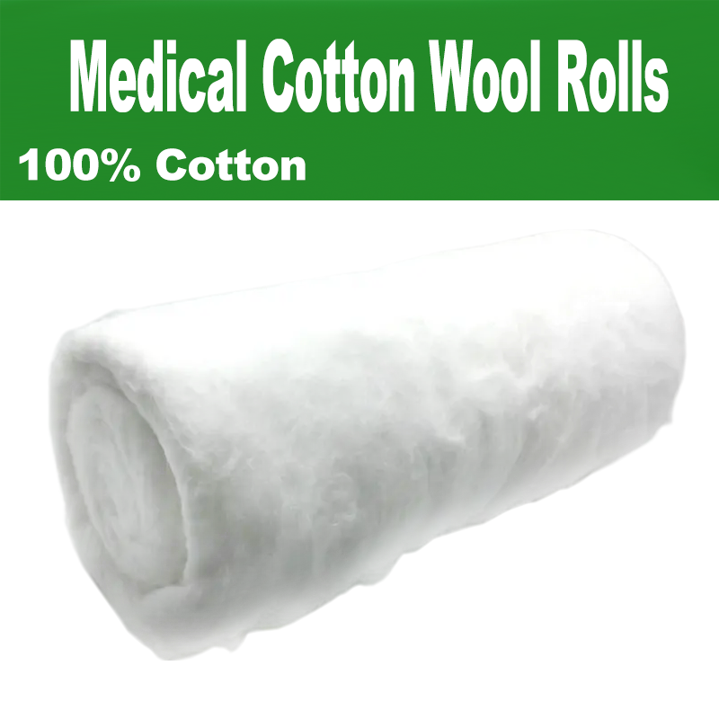 Pang-medikal na Supply na Sumisipsip ng Cotton Wool Roll