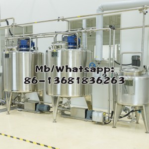 Europe style for Pure Water Production Line - 250L/H Oat Pasteurized Dairy Milk Production Line – JUMP