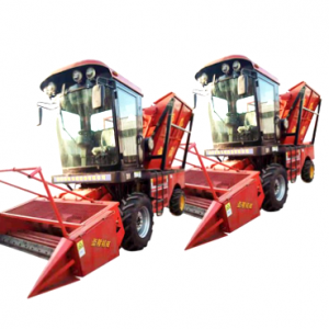 Corn Stalk Harvester Wheat Soybean Cotton Cane Grass Forage Harvester Self-propelled Tractor Agriculture Machine