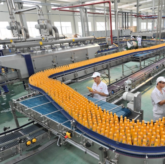 Full Automatic Fruit Juice Production Line / Mango Juice Making Machine