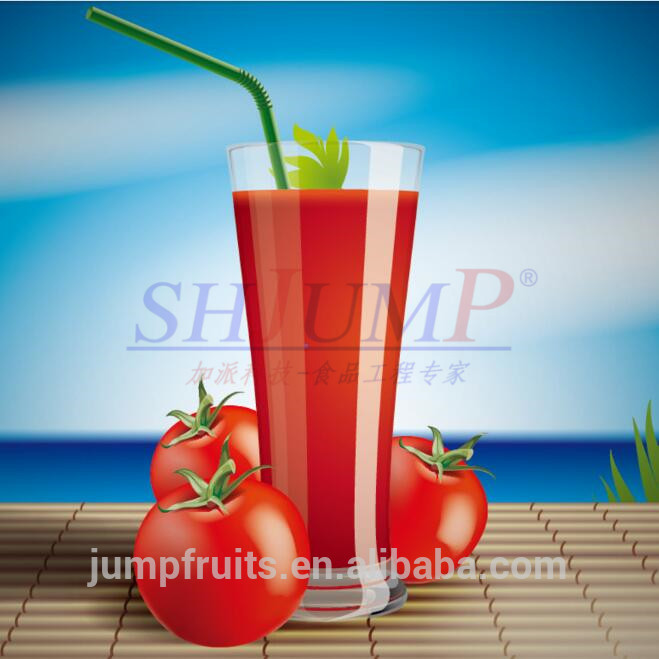 100% Concenrate Tomato Juice In Glass Bottle