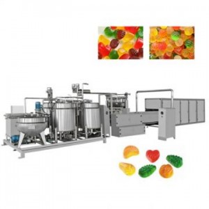Fudge Candy Jelly Gummy Depositing Machine For Production Line High Efficiency Customizable