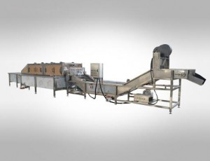 Cleaning And Air Drying Production Line With Hot And Cold Water Cleaning & Air Drying Machine Customizable High-efficiency