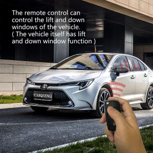 Daljinsko otključavanje središnje brave s funkcijom okidača prozora, sustav za ulazak bez ključa, auto alarmi