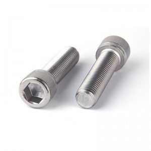 Ibanga elimnyama 12.9 DIN 912 Cylindrical Socket cap screw/Allen bolt