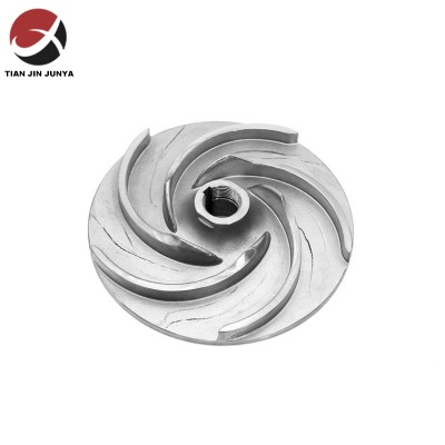 OEM Service Investment Casting Brass Impeller Lost Wax Casting