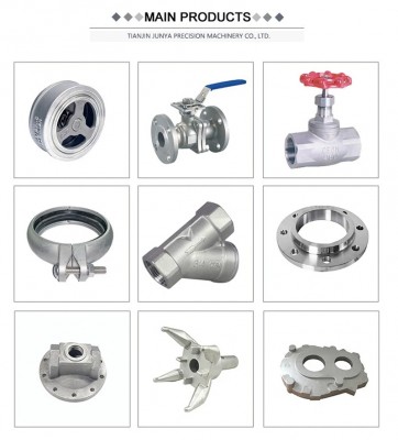 OEM Stainless Steel Investment Casting/Lost Wax Casting Food Processing Machine Seat/Equipment Parts