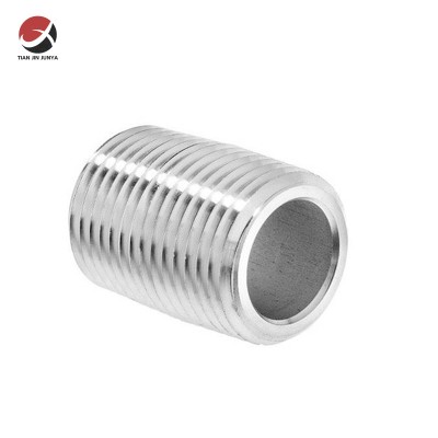 Manufacturer Direct OEM/ODM Heavy Duty Stainless Steel NPT Nptf BSPT BSPP JIS GB DIN Close Nipple/Fully Threaded Pipe for Plumbing System