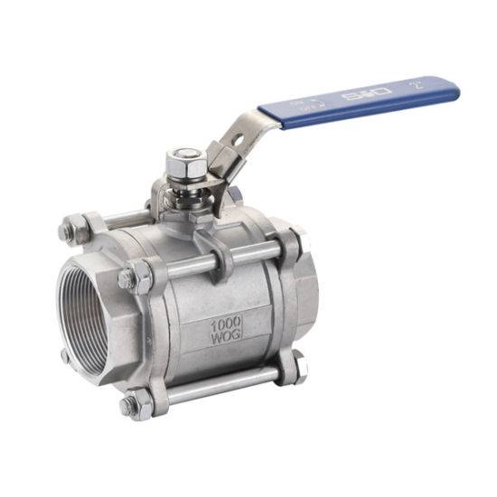 1/4" Inch Sale Stainless Steel Mini Ball Valve CF8m 1000 Wog 2 Ss 3PC Ball Valve SS316 with Spring