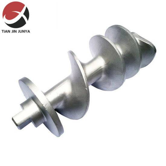 Stainless Steel 304/316 and Duplex Stainless Steel Material Investment Casting Earth Auger