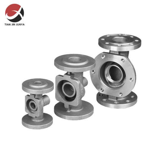 Junya OEM/ODM Supplier Stainless Steel 304 316 Customized Stainless Steel Body Part Used for 2PC Flange Ball Valve Used in Toilet Bathroom Plumbing Accessories