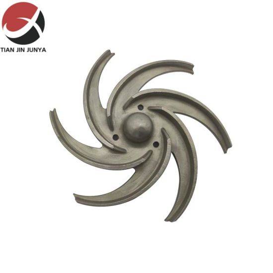 OEM Lost Wax Casting Stainless Steel Impellers Investment Casting Pump Parts