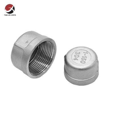 Lost Wax Casting Precision Casting Stainless Steel Pipe Fitting Caps
