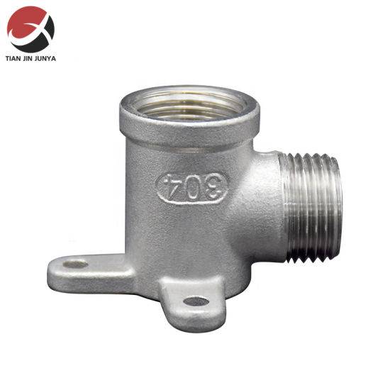 Junya Factory Direct Thread Casting Stainless Steel Pipe Fitting 90 Degree Stationary Street Elbow Plumbing Materials