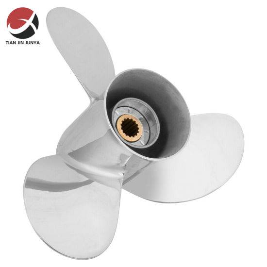 OEM Manufacturer Customized Stainless Steel 304 316 Prop 13 X 19 YAMAHA Outboard Moto 50-130HP 3 Blade 15 Tooth Rh Used in Boat Accessories