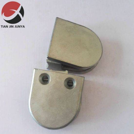 Customized Stainless Steel Glass Holding D Shape Glass Clamp Lost Wax Investment Castings