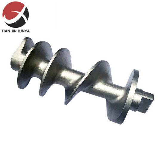 Customized Casting Stainless Steel 316 Stainless Steel A Grade Spiral Flexible Screw Auger, Screw Conveyor