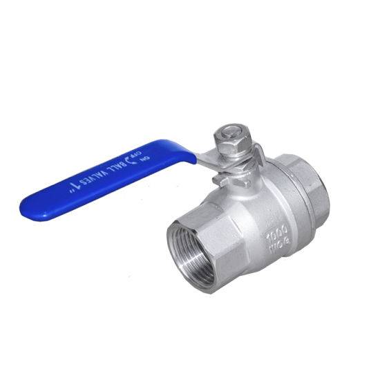 Jy High Quality Pressure 2PC Stainless Steel 304 1" Inch Ball Valves