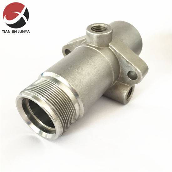 Custom Made Precision Lost Wax Casting Food Grade Stainless Steel Connection Pipe