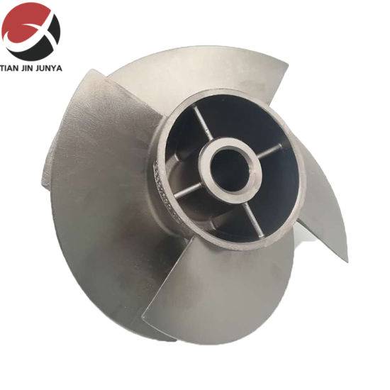 OEM High Precision Lost Wax Investment Casting Stainless Steel Marine Boat Propeller 4 Blade Type