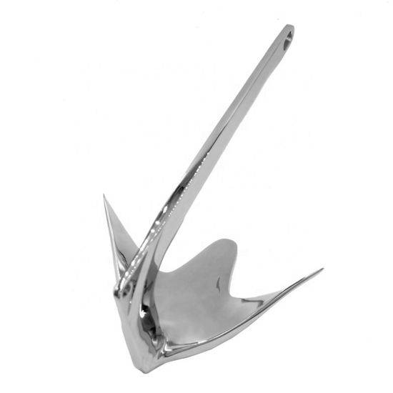 Custom 75kgs 316 Stainless Steel Precision Investment Casting Part Yacht Bruce Anchor