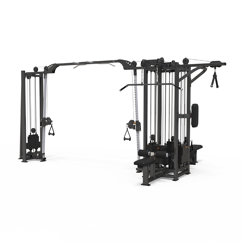 PE406 6-Stack Commercial Mobile Gym Free Weight Stack Exercise Machine