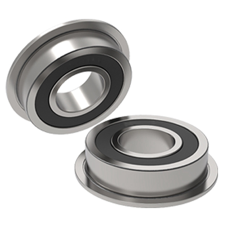 Guaranteed quality proper price industrial precision parts flange ball bearings