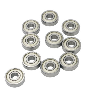 Low Noise Bearings Steel Cover 624 RS Deep Groove Ball Bearing