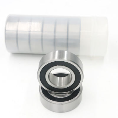 ABEC-1 Agriculture Bearing Rubber Cover 63801 RS Widen Deep Groove Ball Bearings