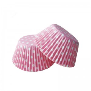 Factory Customized Disposable Grease-proof Paper Cupcake Liner rau Ci