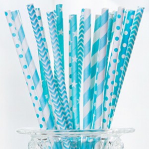 Customized Disposable Paper Straw Para sa Party Drink