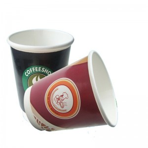 Подгонянный устранимый бумажный стаканчик полости двойной стены для кофейного напитка
