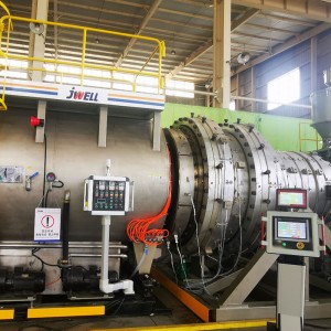 Large Diameter HDPE Solid Wall Pipe ExtrusionProduction Line