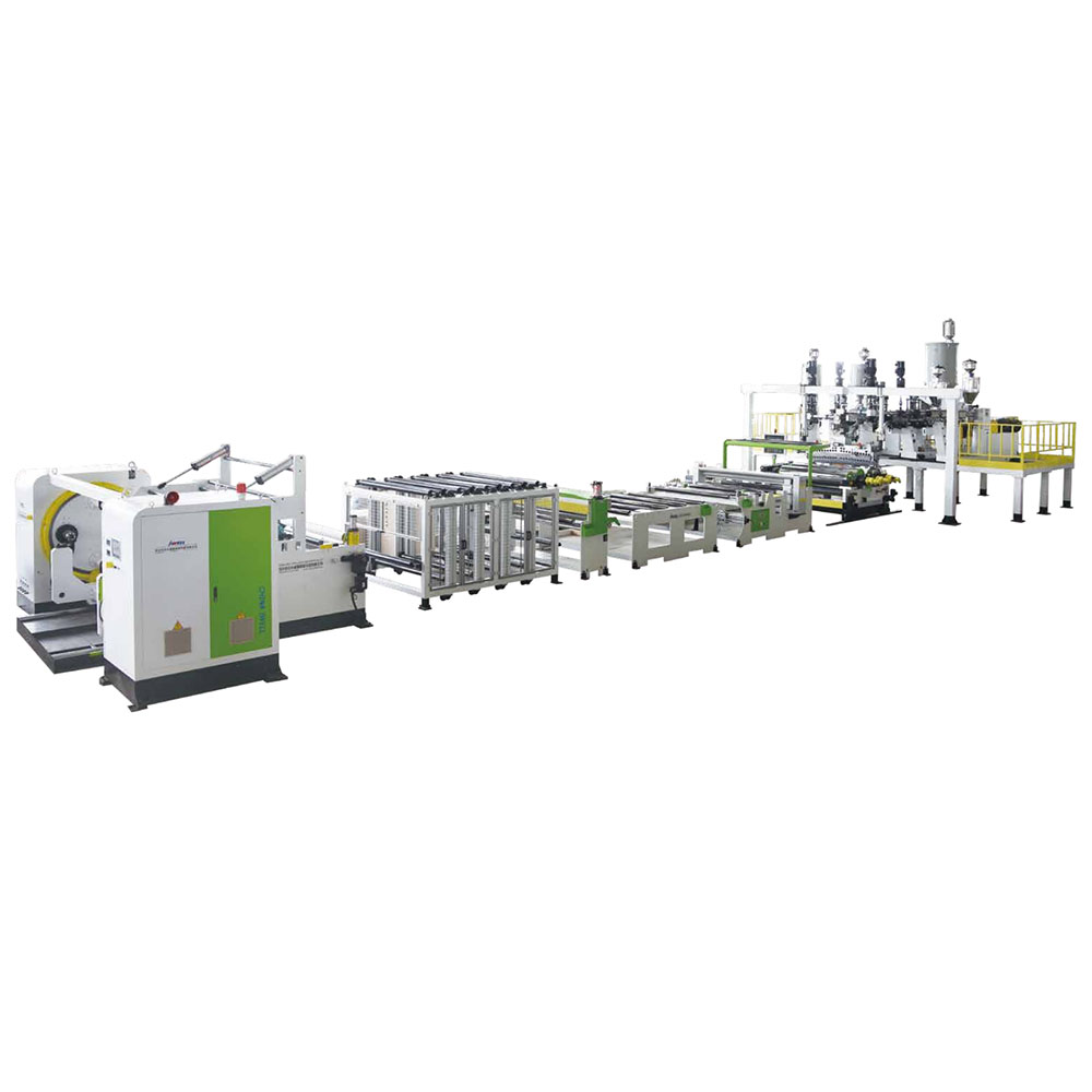 PP/PE/PA/PETG/EVOH Multilayer Barrier Sheet Co-extrusion Line Featured Image