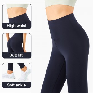 Pantaloni Yoga Sostenibile è Riciclati Leggings Vita Alta Senza Cuciture