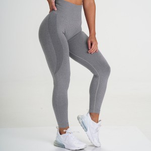 Pantalones de yoga de cintura alta Legging con diseño de patrón