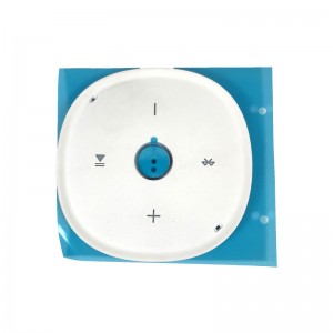 Round Bluetooth Speaker Silicone Parts with Adhesive backing