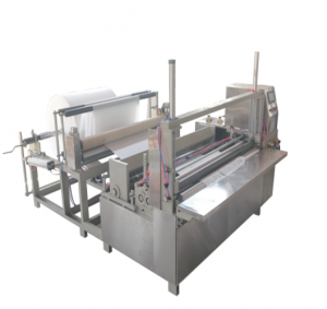 China Supplier Sheet Metal Slitting Machine - automatic nonwoven roll to roll perforation slitting rewinding machine – Dele