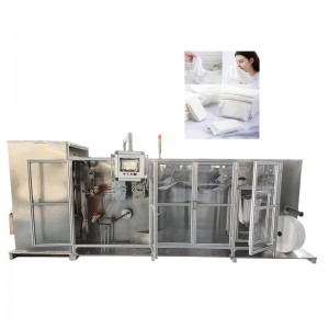 Compressed Non woven Towel Folding and Compression Machine
