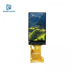 شاشة وحدة عرض LCD مقاس 1.08 بوصة صغيرة الحجم 128 RGB × 220 نقطة TFT LCD